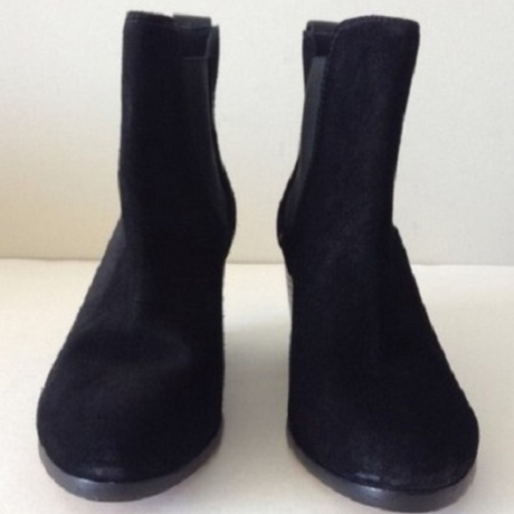 Rag & Bone Black Devon Suede Ankle Booties 6.5 - Picture 3 of 6
